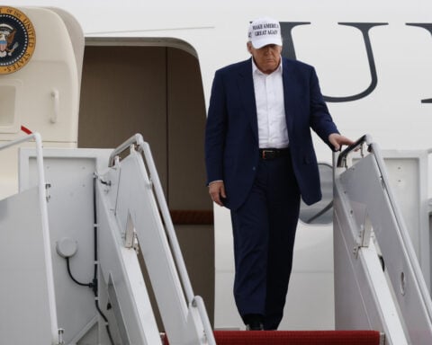 President Donald Trump hints at an announcement in the 'next two days' on Iran nuclear talks