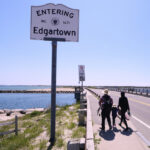 Endurance swimmer closes in circumnavigation of Martha’s Vineyard ahead of ‘Jaws’ 50th