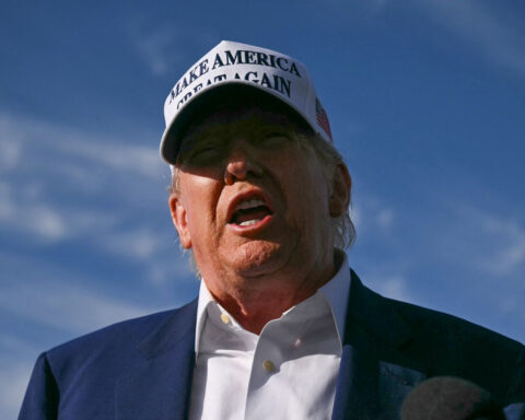 Trump honors veterans at Arlington National Cemetery after lashing out at political opponents in Memorial Day post