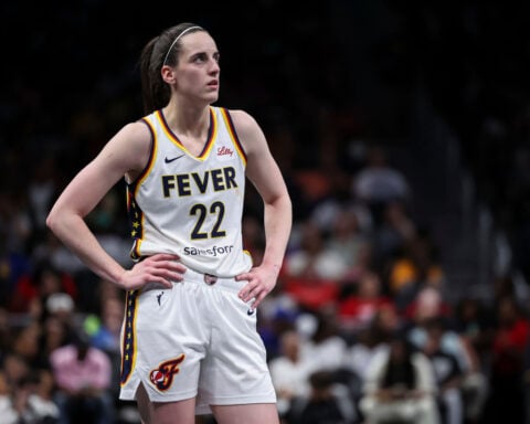 Caitlin Clark out at least two weeks with quad injury