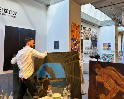 Freed from Hamas captivity, former hostage tells his story through his paintings