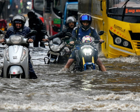 Floods wreak havoc on India’s financial capital as monsoon rains arrive early