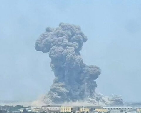 Five dead and six missing after huge blast rocks Chinese chemical plant