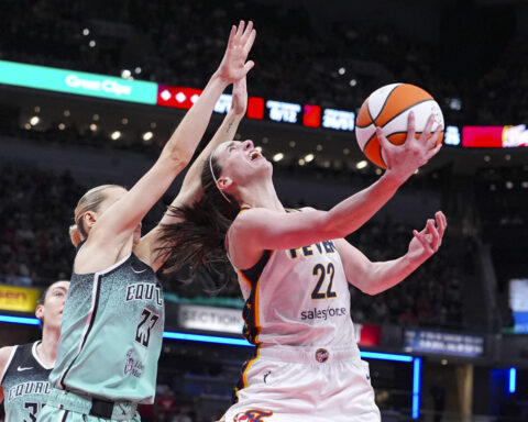 Caitlin Clark to miss at least two weeks with left quad strain as Fever sitting at .500 in standings