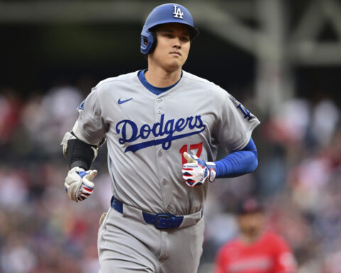 Shohei Ohtani's 20th homer of season places him in elite Dodgers company