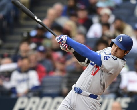 Shohei Ohtani's 20th homer of season places him in elite Dodgers company