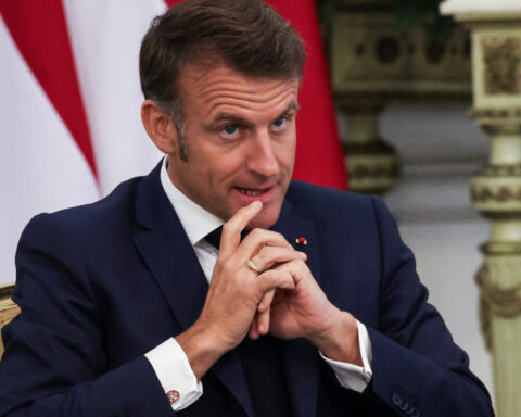 France wants Palestinian two-state solution, Macron says