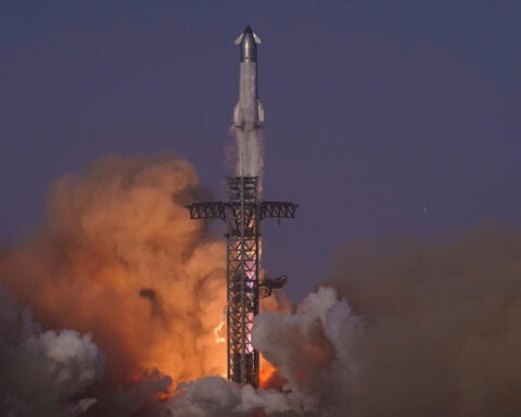 SpaceX launches another Starship rocket after back-to-back explosions, but it tumbles out of control