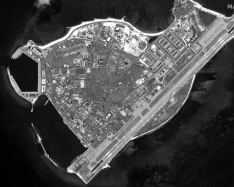 China's most advanced bombers seen on disputed South China Sea island