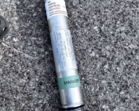 1 dangerous phosphorus flare from military exercise found at Montrose Beach, 3 more still out there