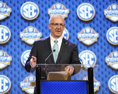 SEC's spring meetings: The future of college sports is in the balance at Florida resort