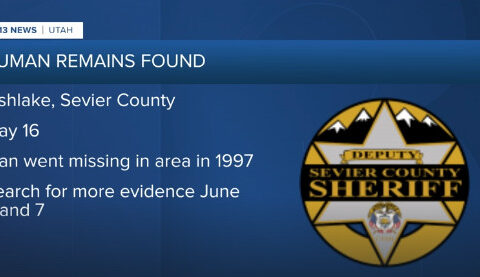 Human foot found on shore of lake