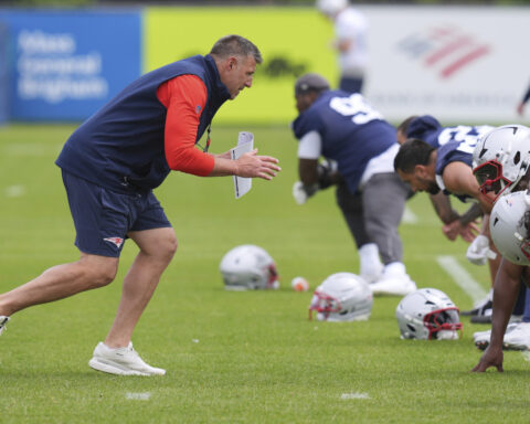Patriots say they will handle video of receiver Stefon Diggs internally