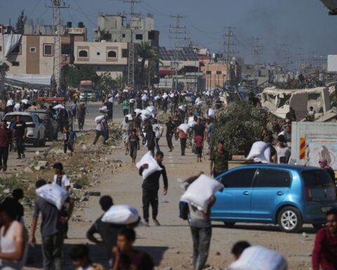 Hundreds of starving Palestinians storm Gaza food warehouse in deadly incident, says UN agency