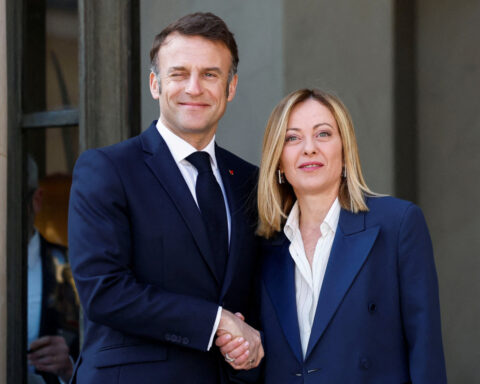 Italy's Meloni will host Macron in Rome on June 3, her office says