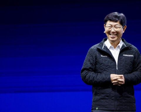 Foxconn to soon announce second Japanese auto partner, chairman says