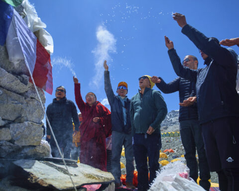 Nepal's mountaineering community celebrates 72nd anniversary of Mount Everest conquest