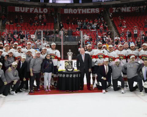Florida Panthers complete series win over Carolina Hurricanes to secure 3rd consecutive Stanley Cup Final appearance