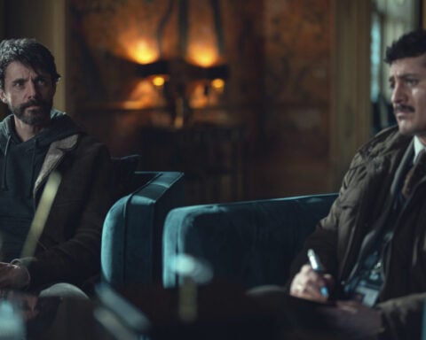 Matthew Goode is both good and bad cop in Netflix's 'Dept. Q'
