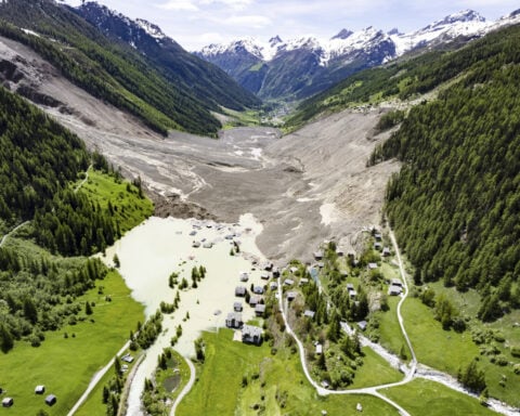 Search suspended for a missing man in Swiss glacier collapse that destroyed 90% of an Alpine village