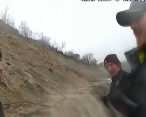 New bodycam video reveals shocking leg discovery in first date murder trial