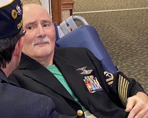 Veteran sailor has a zoo wish come true