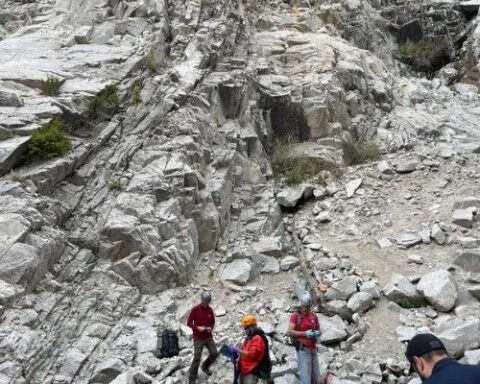 Hiker killed after 100 foot fall into creek bottom