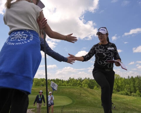 US Women's Open features four-way tie for lead after first round's morning groupings