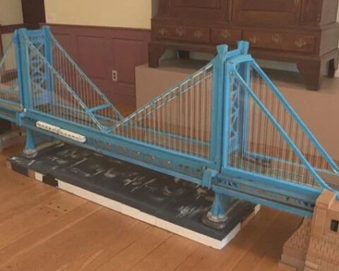 Philadelphia-area artist Kambel Smith, the "cardboard genius," brings city landmarks to life