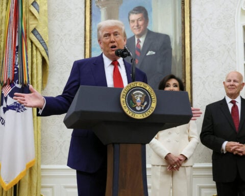 Trump says court ruling on tariffs was wrong, hopes Supreme Court will reverse it