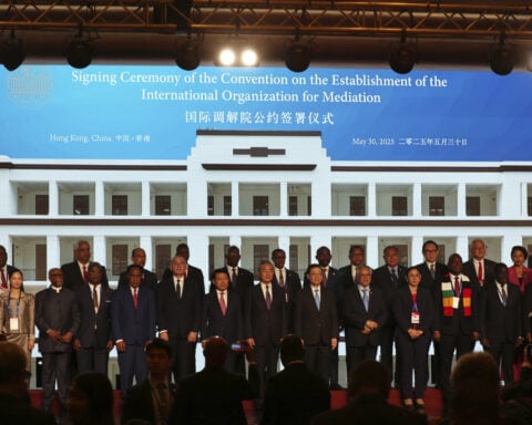 China forms new global mediation group with dozens of countries