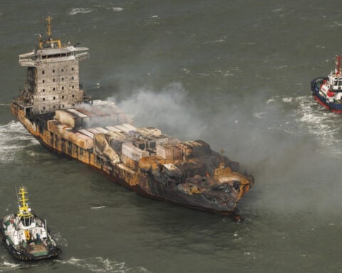 Russian captain denies manslaughter in North Sea collision as he faces UK trial