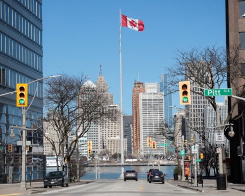 Canada first-quarter GDP expands by 2.2% annualized rate, beating estimates