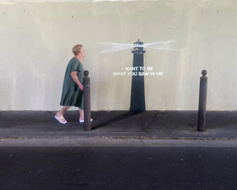 In Marseille, a shadow becomes art in Banksy’s latest street mural