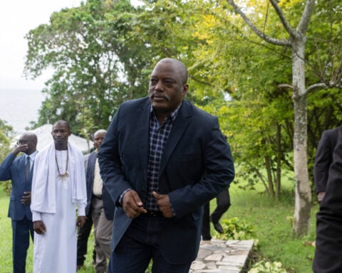 Congo ex-president Kabila makes first public appearance in rebel-held Goma