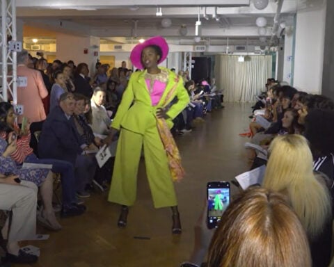 Trading caps and gowns for couture, these Boston students celebrate graduation on the runway