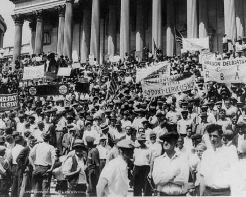 Veterans’ protests planned for D-Day latest in nearly 250 years of fighting for their benefits