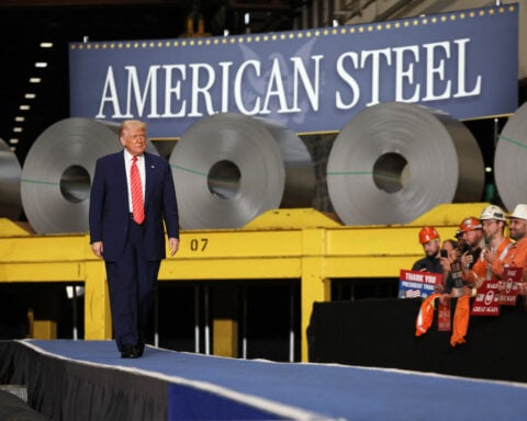 Trump says he plans to double steel tariffs to 50%