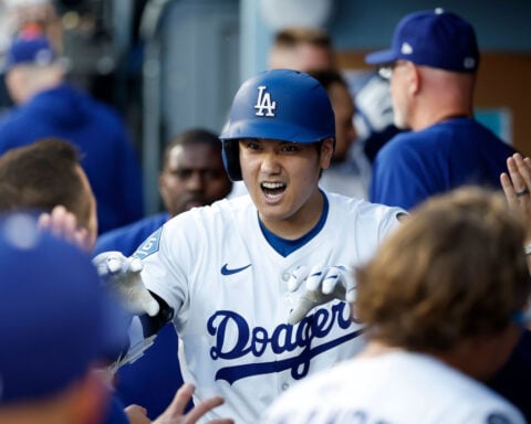Aaron Judge and Shohei Ohtani hit historic home runs as Dodgers defeat Yankees