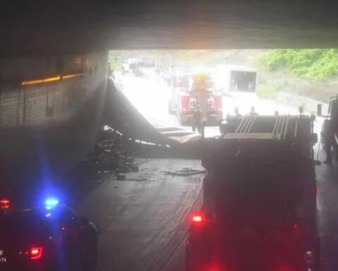 Semi crashes into Lowry Hill Tunnel near downtown Minneapolis