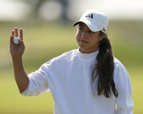 Maja Stark avoids mistakes to take 1-shot lead into final round of the U.S. Women's Open