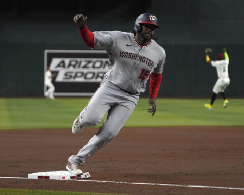 Nationals' 10-run first inning in win over Diamondbacks caps an encouraging May