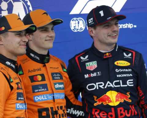 Piastri and Norris to start Spanish GP from front row with Verstappen right behind