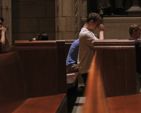 Catholic students find refuge at Princeton University's worship space and cheer new pope
