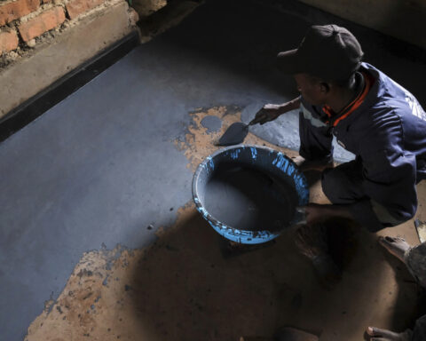 In Uganda, an affordable alternative to dirt floors is a big boost to human health