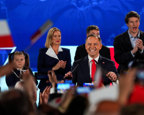 Polish eurosceptic Nawrocki expected to win presidential vote, news website Onet says