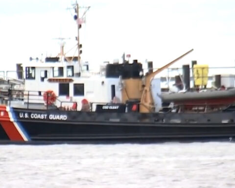 Small plane crashes into Long Island Sound, 2 people rescued, U.S. Coast Guard says