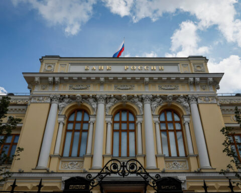 Russian central bank seen keeping key rate on hold at 21%: Reuters poll