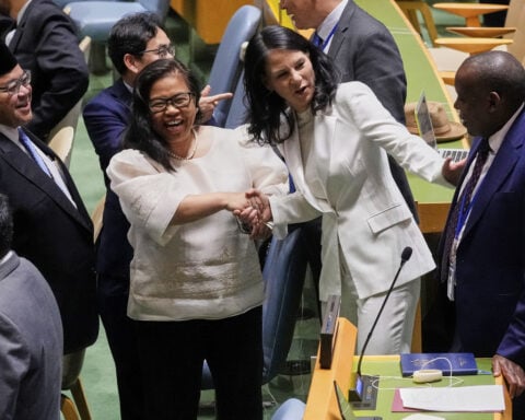 UN assembly elects Germany's ex-foreign minister as next president after Russia demands secret vote