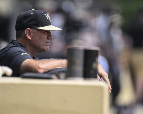 Wake Forest baseball coach apologizes for apparent homophobic slur at NCAA regional vs. Tennessee